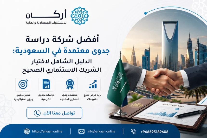 أفضل شركة دراسة جدوى معتمدة في السعودية